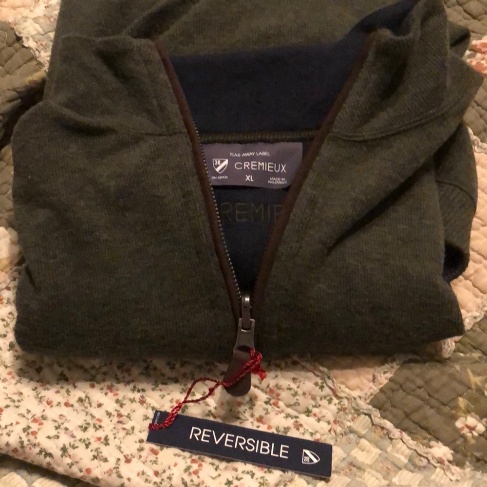 Cremieux Reversible Sweater